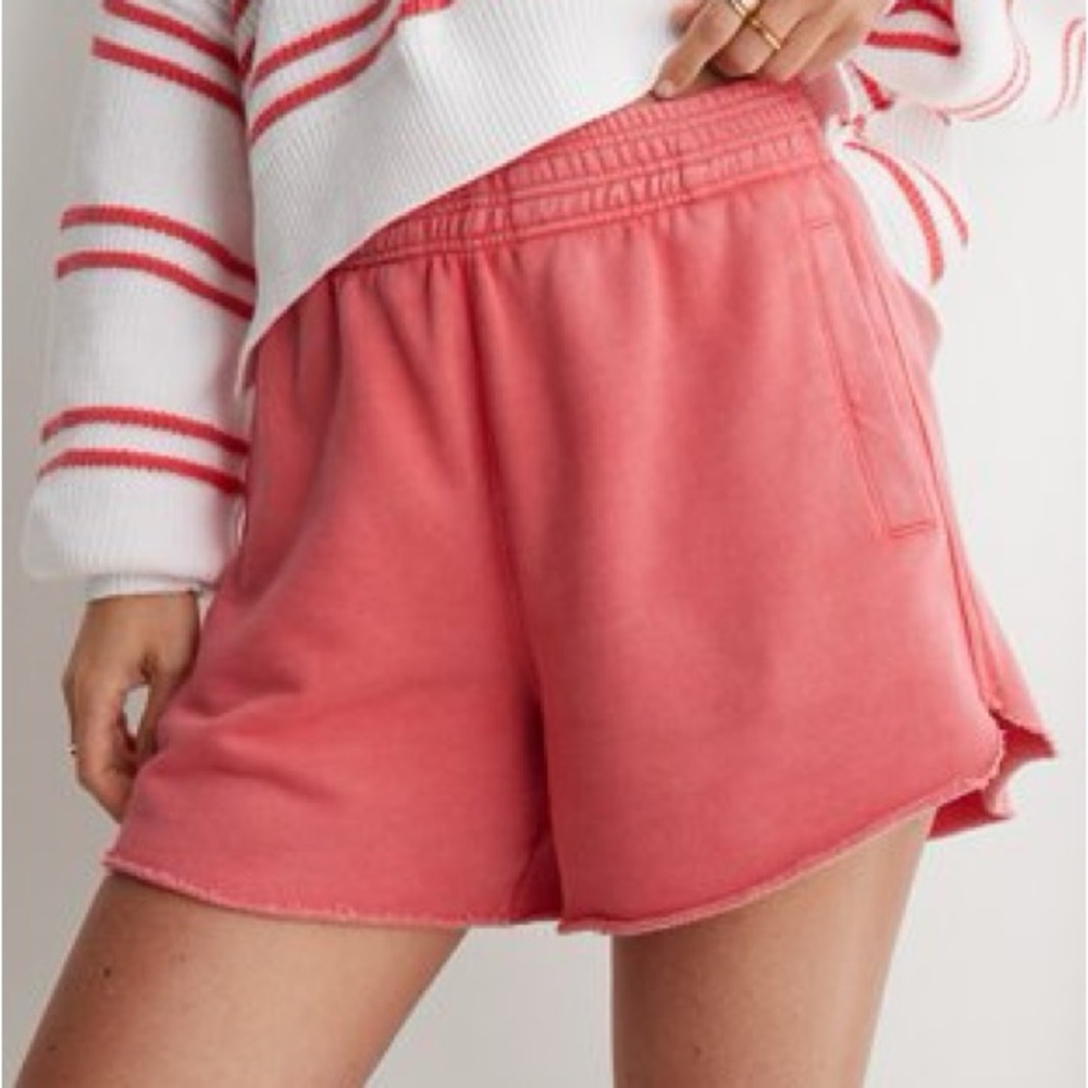 Aerie On My Way! High Waisted Short Coral